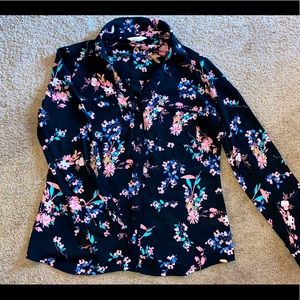 Floral Button Up